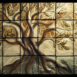 Custom Kitchen Backsplash - Tile