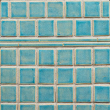 Blue Skies Tile Backsplash