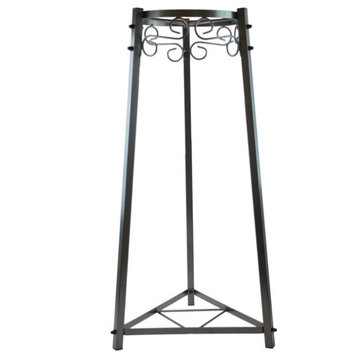 Goldwell Designs 32" 2-Step Metal Stand, Dust Black