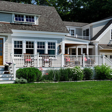 Coastal Maine Cottage Porch