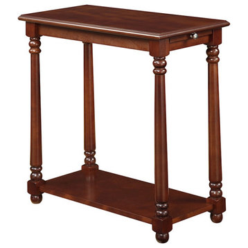 Convenience Concepts French Country Regent End Table, Mahogany