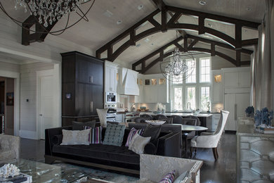 Inspiration for a living room remodel in Miami