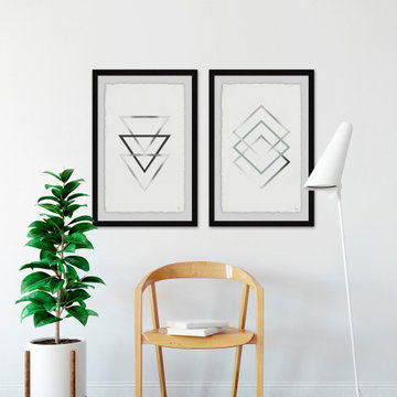 Three vs. Three Diptych