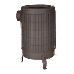 Estufa de le&ntilde;a sin parrilla N&ordm; 4 Salida horizontal &Oslash; 110 mm - Freestanding Stoves