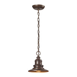 ELK - Marina Outdoor Hanging, Hazelnut Bronze - Outdoor Hanging Lights