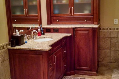 Showplace His & Hers Bath Cabinetry