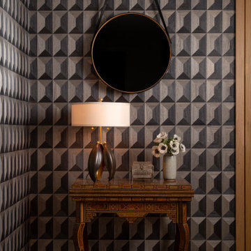 Proper Pied-à-Terre Entry with BDDW Leather Mirror