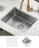 Dex 21" Undermount Stainless Steel 1-Bowl 16 gauge Kitchen Sink