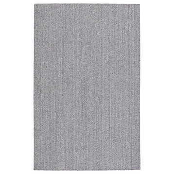 Jaipur Living Maracay Indoor/ Outdoor Solid Area Rug, Black/White, 2'x3'