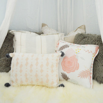 Vintage Feminine Toddler Room