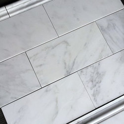 $8.00SF Carrara 6x12" Marble Subway Tile - Products