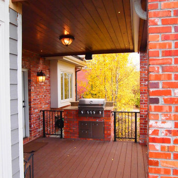 Courtland Multi-Level Deck