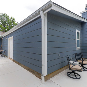 11th Street Detached Garage Build Before/Afters