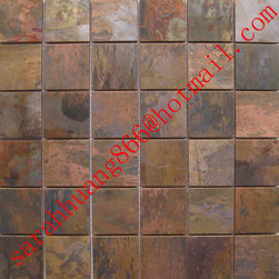 Antique copper tiles - Tile