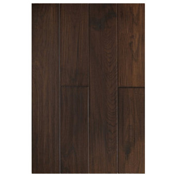 East West Furniture Sango Premier 1/2 x 5" Hardwood Flooring in Special Walnut