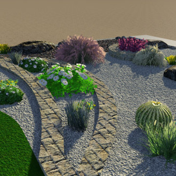Front Yard Renovation In Mesa Community