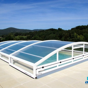 ABRI DE PISCINE BAS