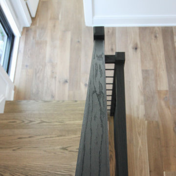 Project #58 | Contemporary Post-to-Post Staircase