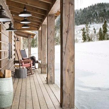 Colorado Dude Ranch Porch