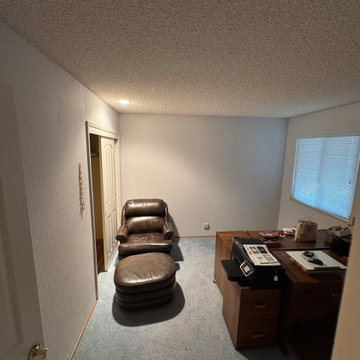 Home Remodel/ One Bath/paint/popcorn removal/LED Can lights/baseboards/Flooring
