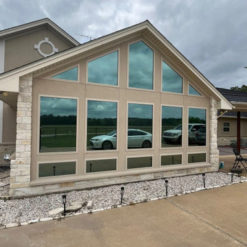 Builder Home in Huntsville After Film Installation