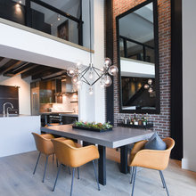 Modern Industrial Dining Room