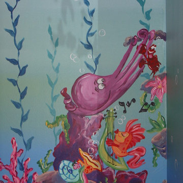 The Little Mermaid Mural