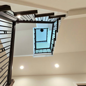 Project #109 | U-Shaped Stairs in Countryside Retreat
