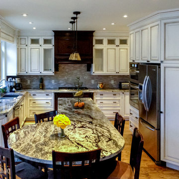 MDF Spray Painted Kitchen