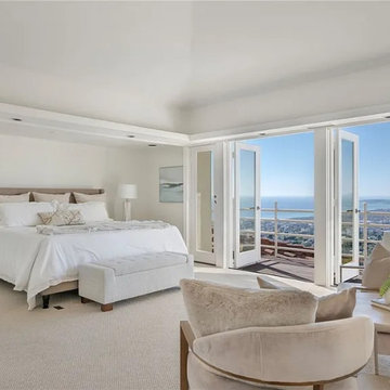 Avenida Salvador Primary Bedroom with Sweeping San Clemente Views in Soft Neutra