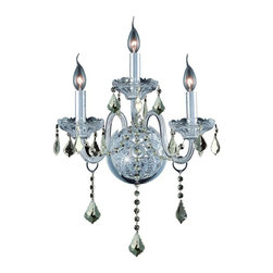 Elegant Lighting - Elegant Lighting 7853W3C-GT/SS Wall Sconce Verona - Wall Sconces