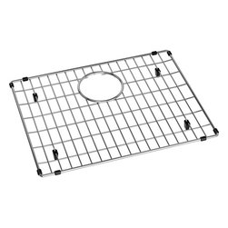 Elkay Quartz Luxe 18-3/8" L x 14-3/8" W Stainless Steel Basin Rack with Rubber F - Kitchen Sink Accessories