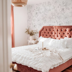 Dainty Floral Line Wallpaper - Extra Large - Wallpaper