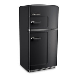 Big Chill - Big Chill Original 20.9 cu. ft. Top-Freezer Refrigerator - Black - Refrigerators