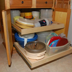 Slide Out Shelves and a Center Stile Removal - Lifestyle And Leisure
