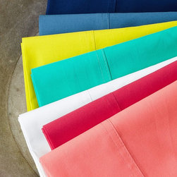 Fiesta Solid Percale Bedding - Kids Bedding