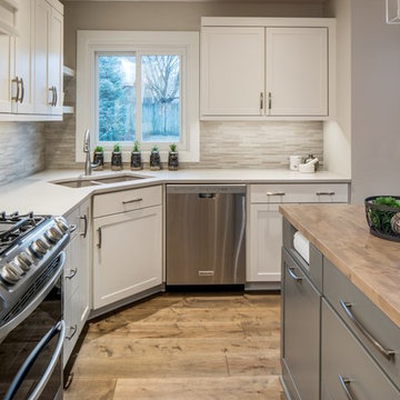Modern Farmhouse Kitchen and Family Room Update