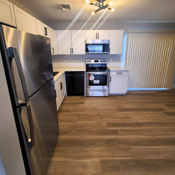 Rent-Ready Galley Kitchen with Stainless Range