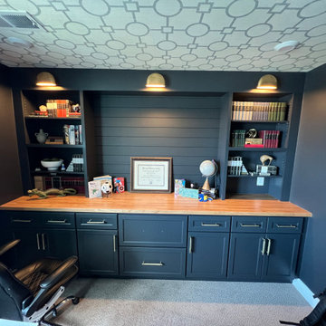 Custom Built-In Home Office Cabinetry in Arlington, VA