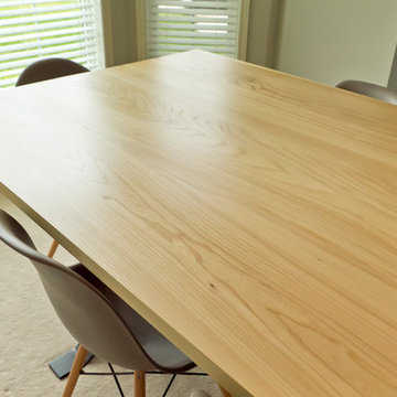 Scholberg Elm Dining Table with Dagny Leg