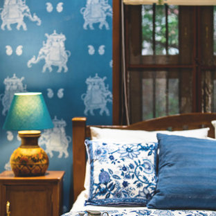 Immagine di una camera da letto etnica