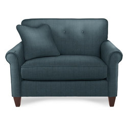 Laurel Premier Chair & A Half by La-Z-Boy shown in Baltic - Products