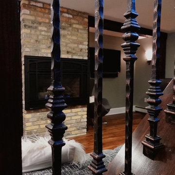 Lower Level Remodel with Wine Cellar