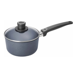 Safinox 18/10 Stainless Steel Tri-Ply Thermo Capsulated Bottom 2-Quart  Sauce Pan with Glass Lid, Induction Ready, Dishwasher Safe 