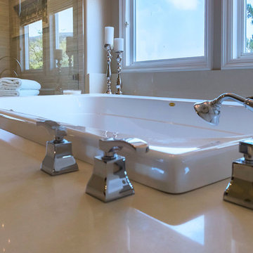 His and Hers Master Bathroom Suite
