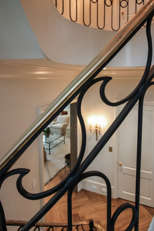 Sculptural/Elliptical Staircase Near Foreign Embassies in Wash. DC, 20008