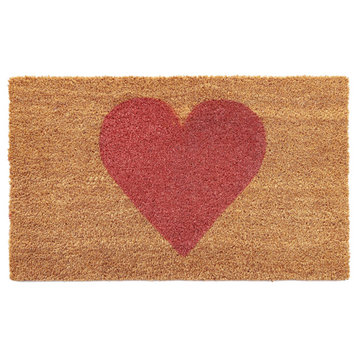 Calloway Mills Pink Heart Doormat, 24" X 36"