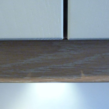 Second Nature Mornington Shaker 'China Blue' with laminate worktops