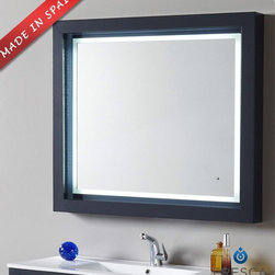 Fresca Platinum Due 39" Bathroom Mirror FPMR7536CB - Bathroom Mirrors
