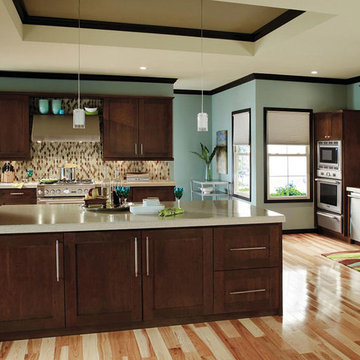 Contemporary Cherry Kitchen Cabinets